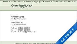 Grabpflege