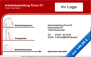 Arbeitsbekleidung